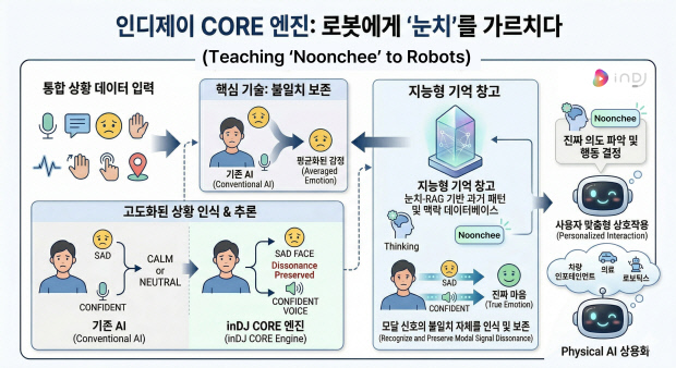 인디제이, '피지컬 AI' 감성지능 엔진 설계 - 뉴스 썸네일 이미지