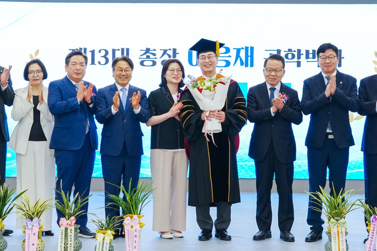 이응재 조선이공대 제13대 총장 취임..."학생 중심 교육혁신 이끌 것" - 뉴스 썸네일 이미지