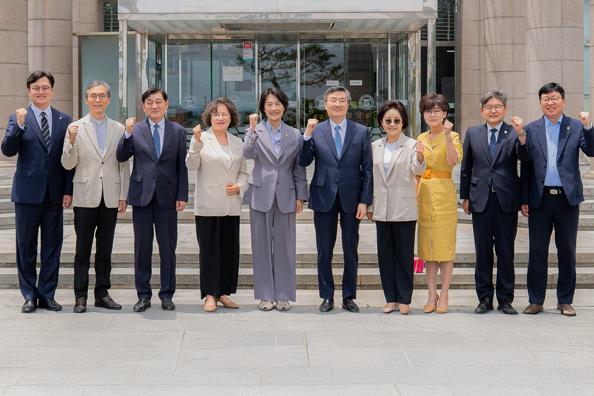 광주·전남 21개 대학 총장, 반도체 <b>클러스터</b> 지지