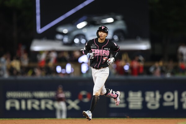 박재현, 125m 홈런으로 기아 차 '셀토스' 받는다