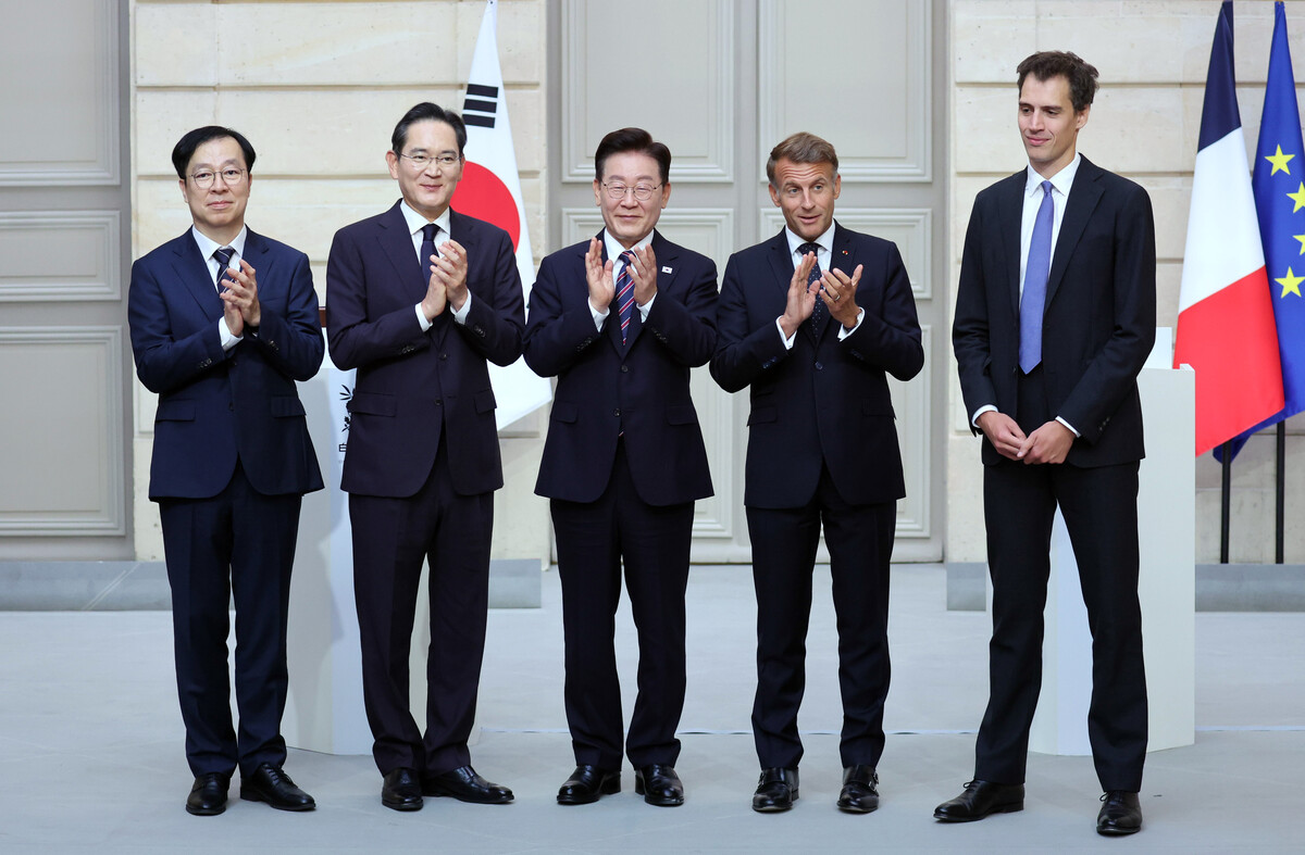 한·프랑스, AI·반도체·우주·방산 등 협력 문건 16건 채택
