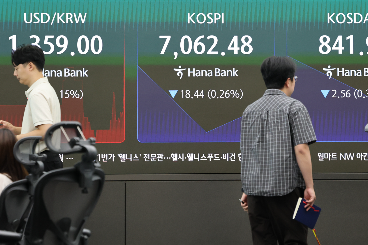 추석 연휴 끝난 코스피, <b>美</b> <b>금리</b> 상승 부담에 약세 출발